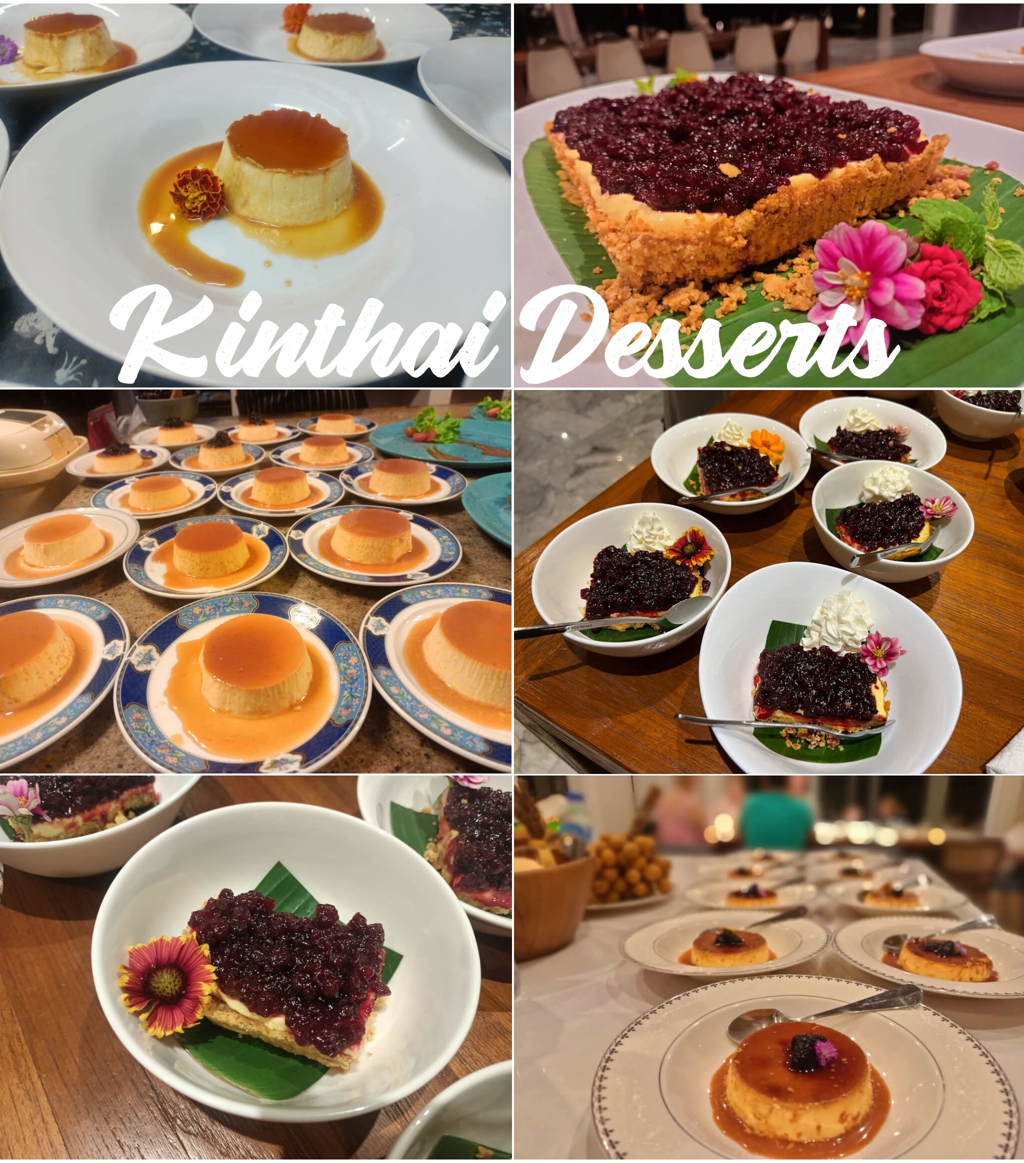 Chef Kanjana Costa - Event in Hua Hin - Kinthai Desserts - Thailand 2026