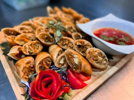 Private Chef Service in Hua Hin - Spring Roll